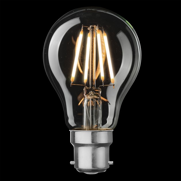 Normal klar B22 1W 2200K